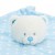Baby's First KNOTTED COMFORTER by Keel Toys - BLUE/WHITE SPOTS