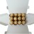 Triangle Gift Boxes with Mini Bows - LARGE BIRTHDAY/WHITE BOWS (pk10)
