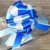 Multi-Colour Bow with 6m matching ribbon - BLUE/CREAM/NAVY