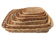 Wicker Baskets and Trays