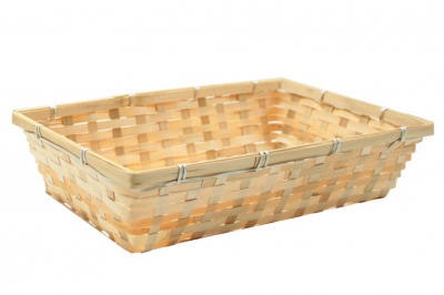 Lightweight BAMBOO Basket / Packing Tray - 30x20x7cm