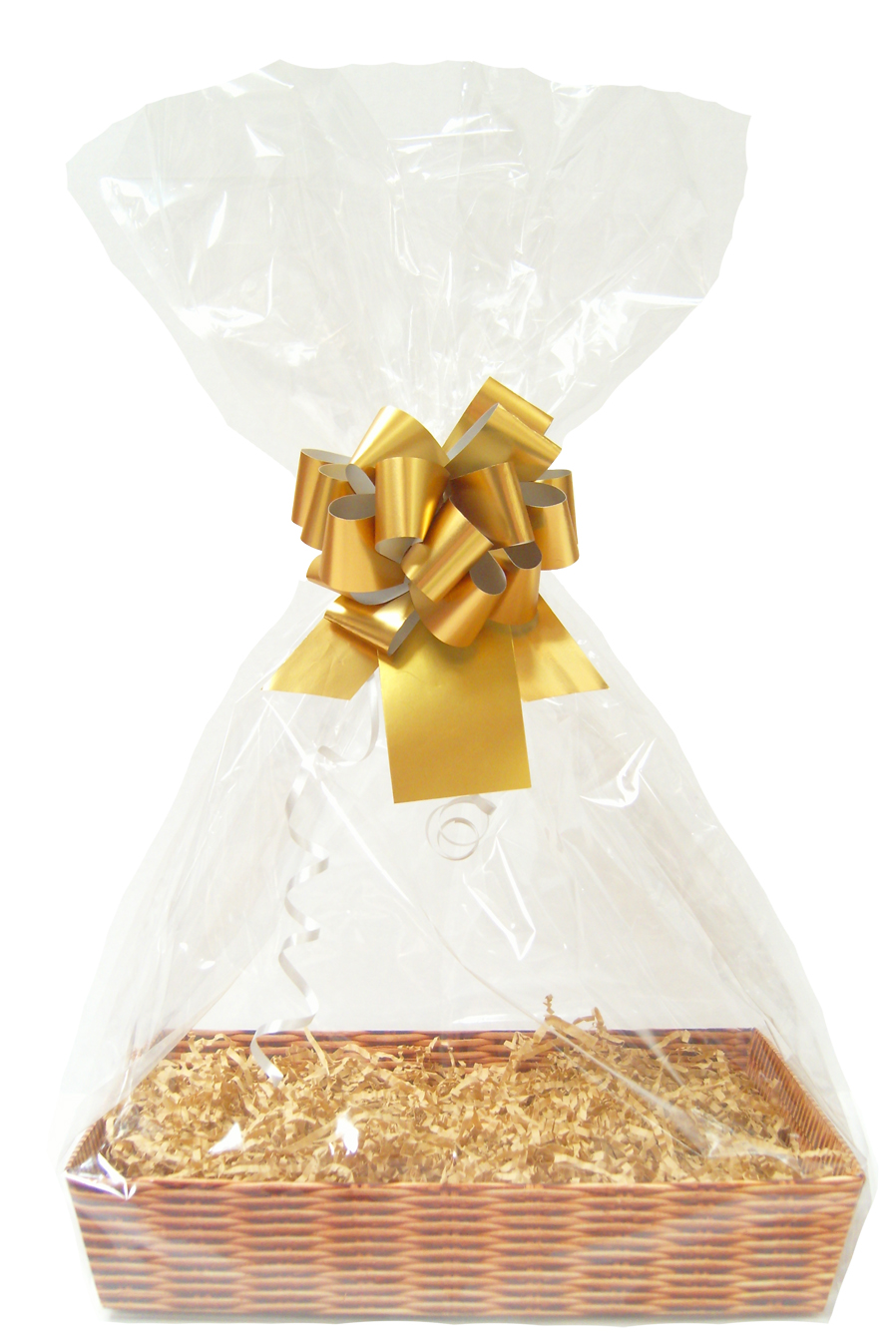 Gift Basket Accessory Kit - 31x21 - GOLD SIZE B  [Basket not included]