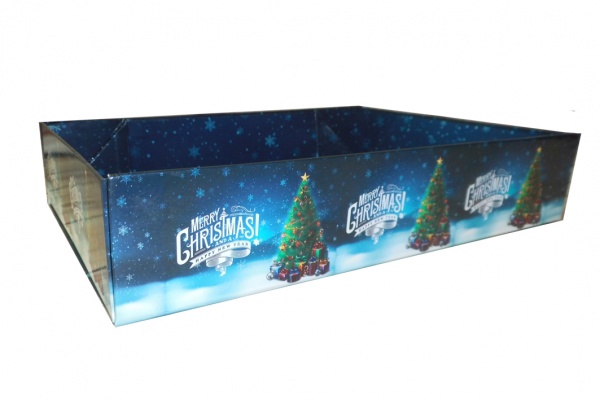 Easy Fold Gift Tray (30x20x6cm) - Medium CHRISTMAS TREE